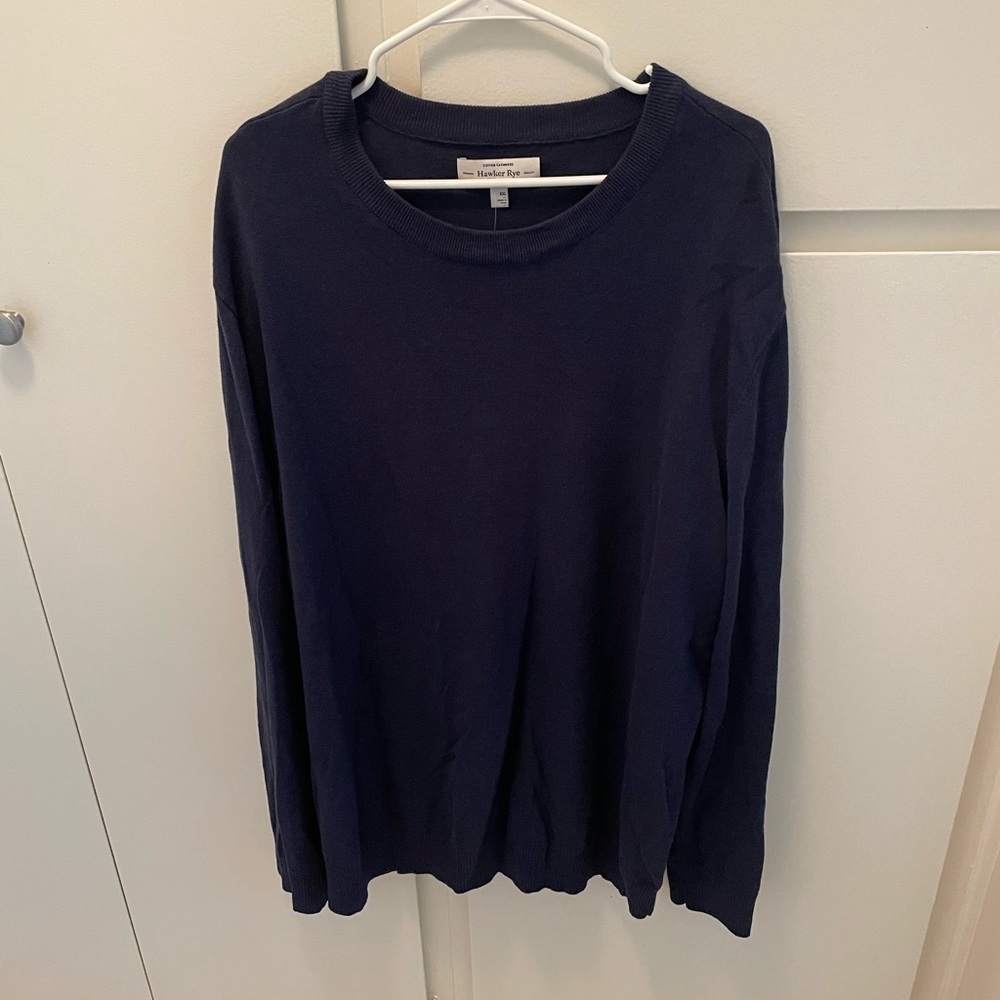 Navy blue sweater